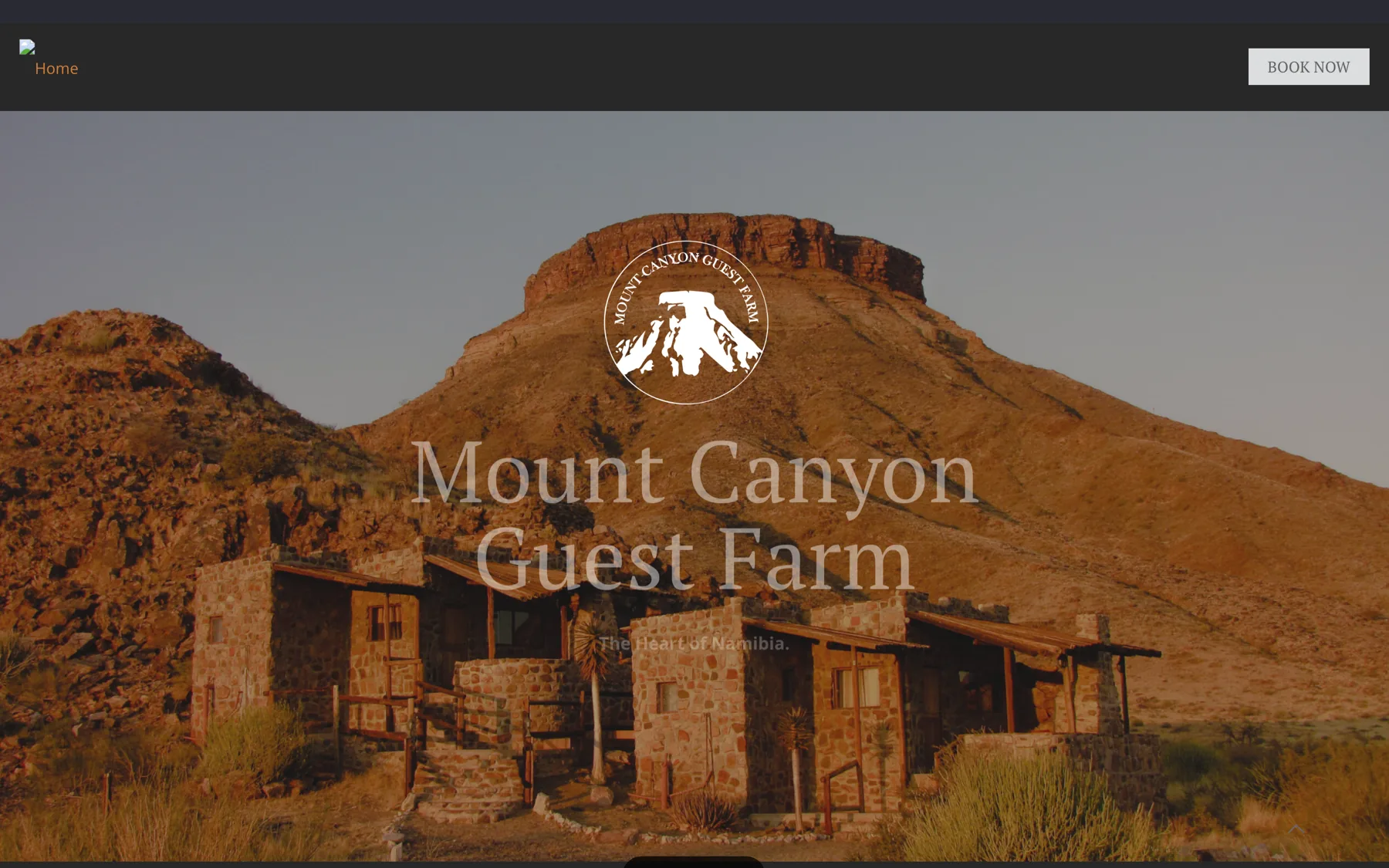 Mount Canyon Guest Farm website